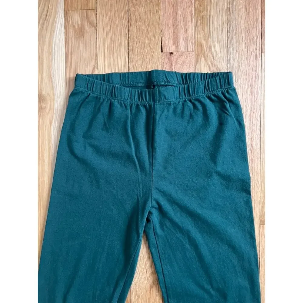 Gap Forest Green Organic Cotton Leggings (size XXL 14-16)